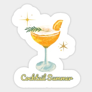 Cocktail Summer Sticker